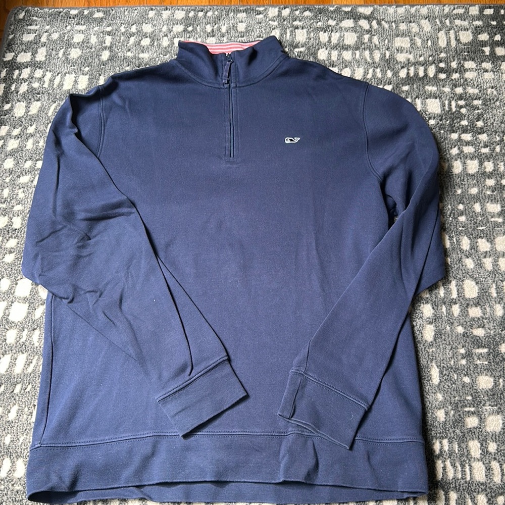 Perfect condition navy blue quarter zip
